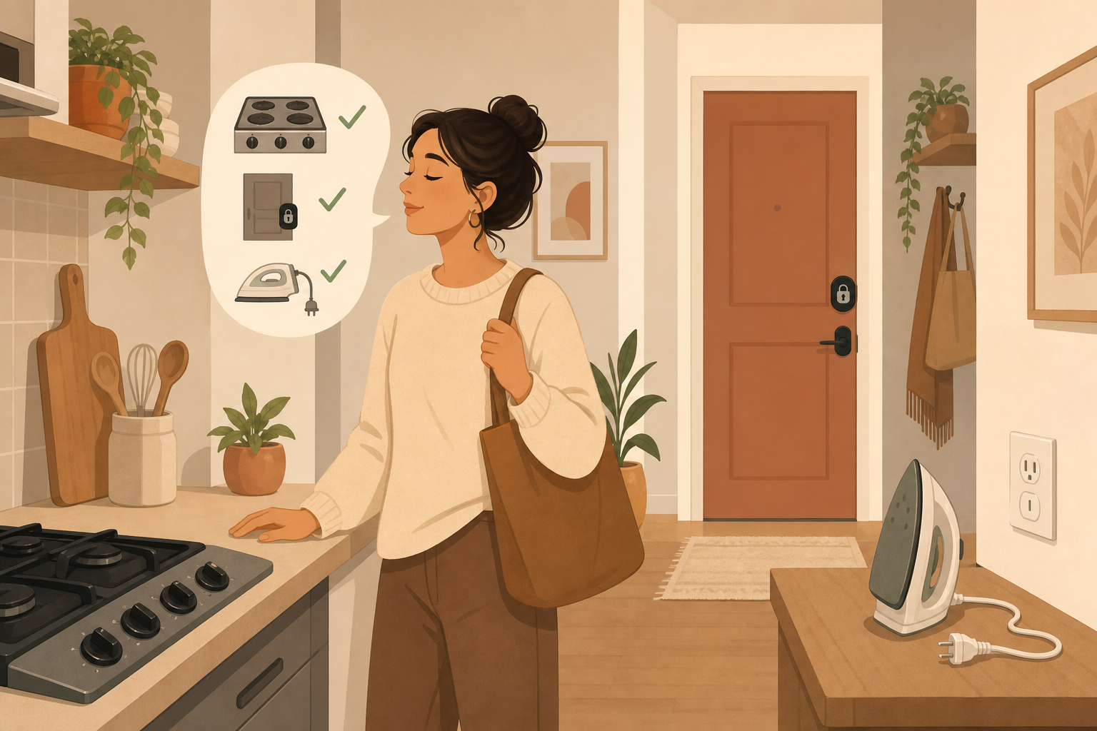 Turned the Stove Off? Say It Out Loud