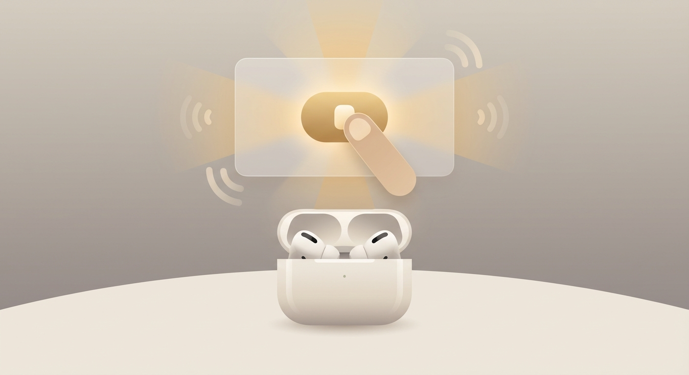 AirPods Pro: Activate Noise Cancellation with One Tap