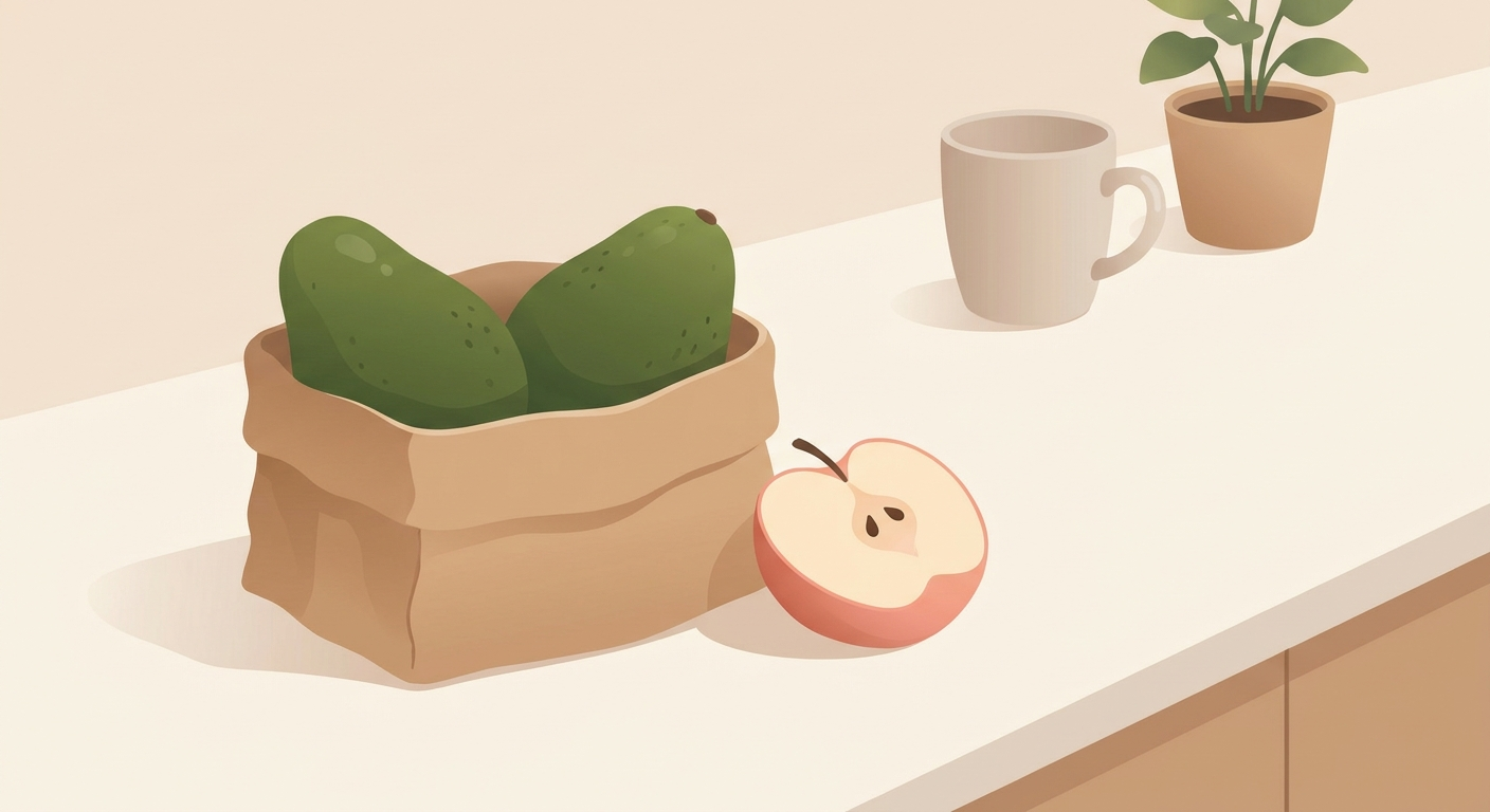 Ripen Avocados Faster with a Paper Bag