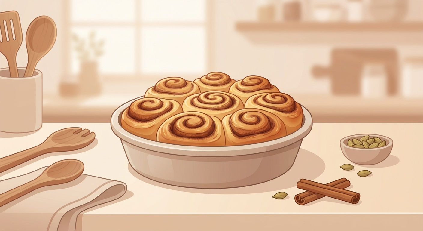 Cinnamon Folds: The Scandinavian Classic Kids Love