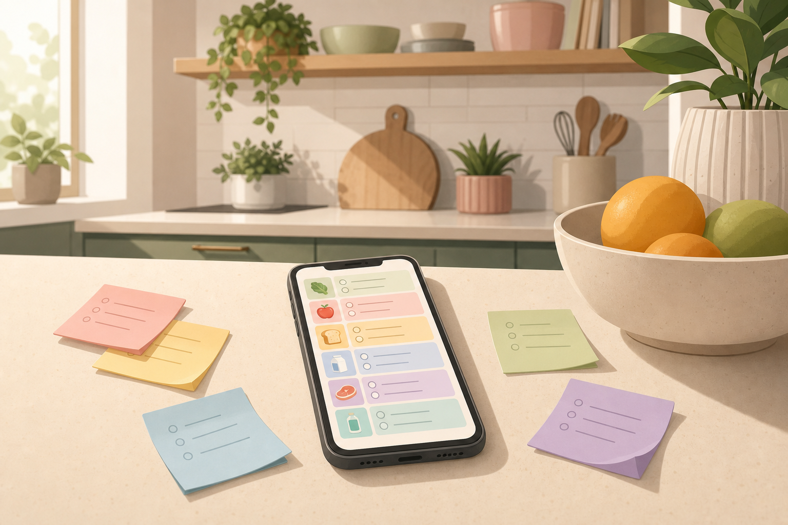 Turn Messy Notes Into a Sorted Shopping List