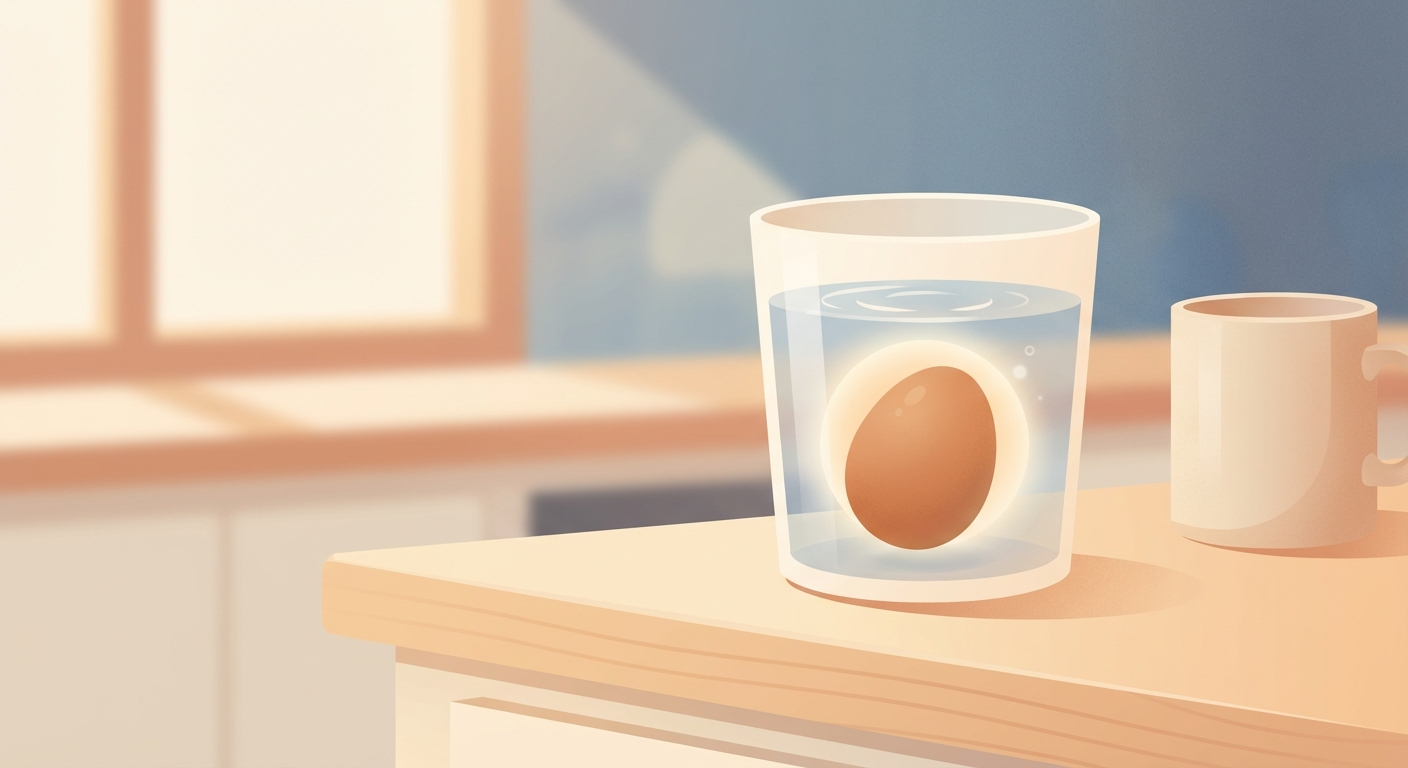 Check eggs in 30 seconds: The water test shows how fresh they are