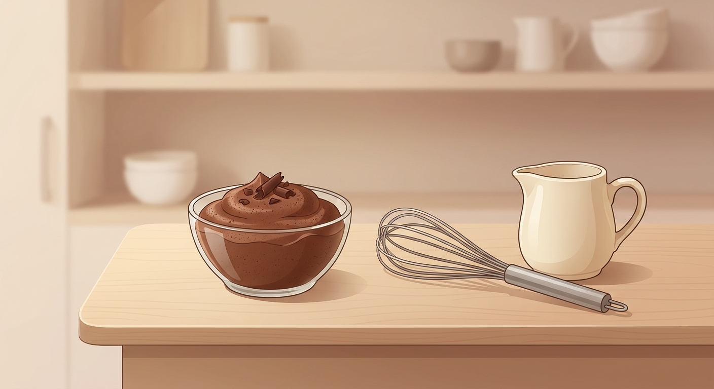 Quick Chocolate Mousse in 20 Minutes
