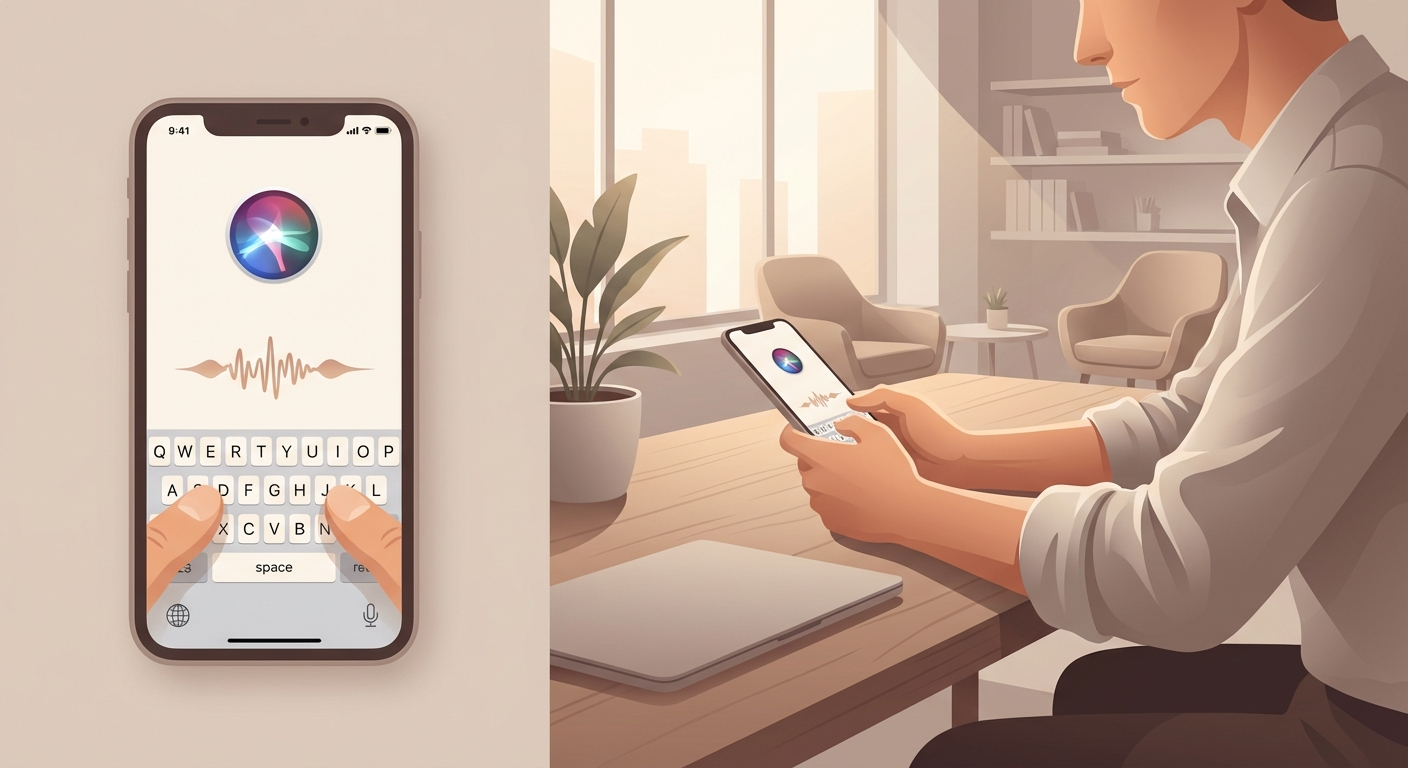 Type to Siri: Ask Questions Without Speaking